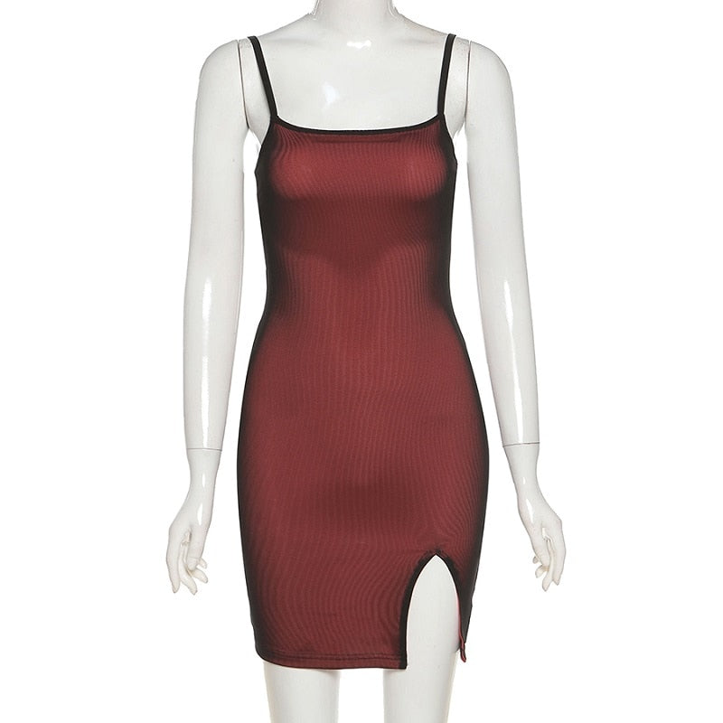 Mesh Double Layer Sexy Skinny Dress Slim Outfit