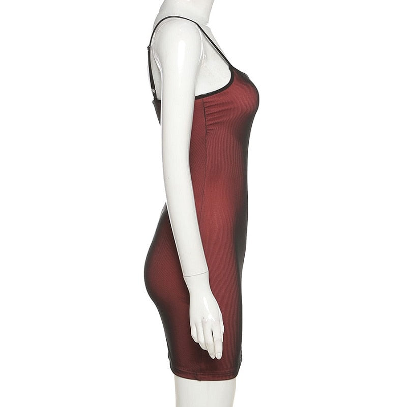 Mesh Double Layer Sexy Skinny Dress Slim Outfit