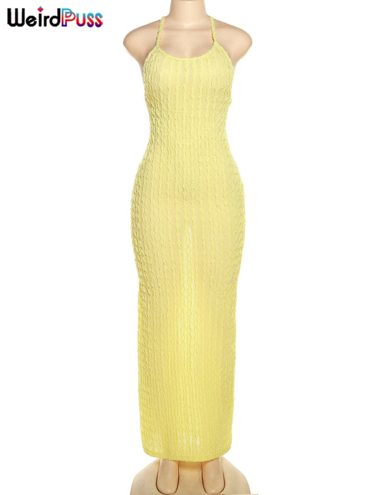 Puss Cross Maxi Dress