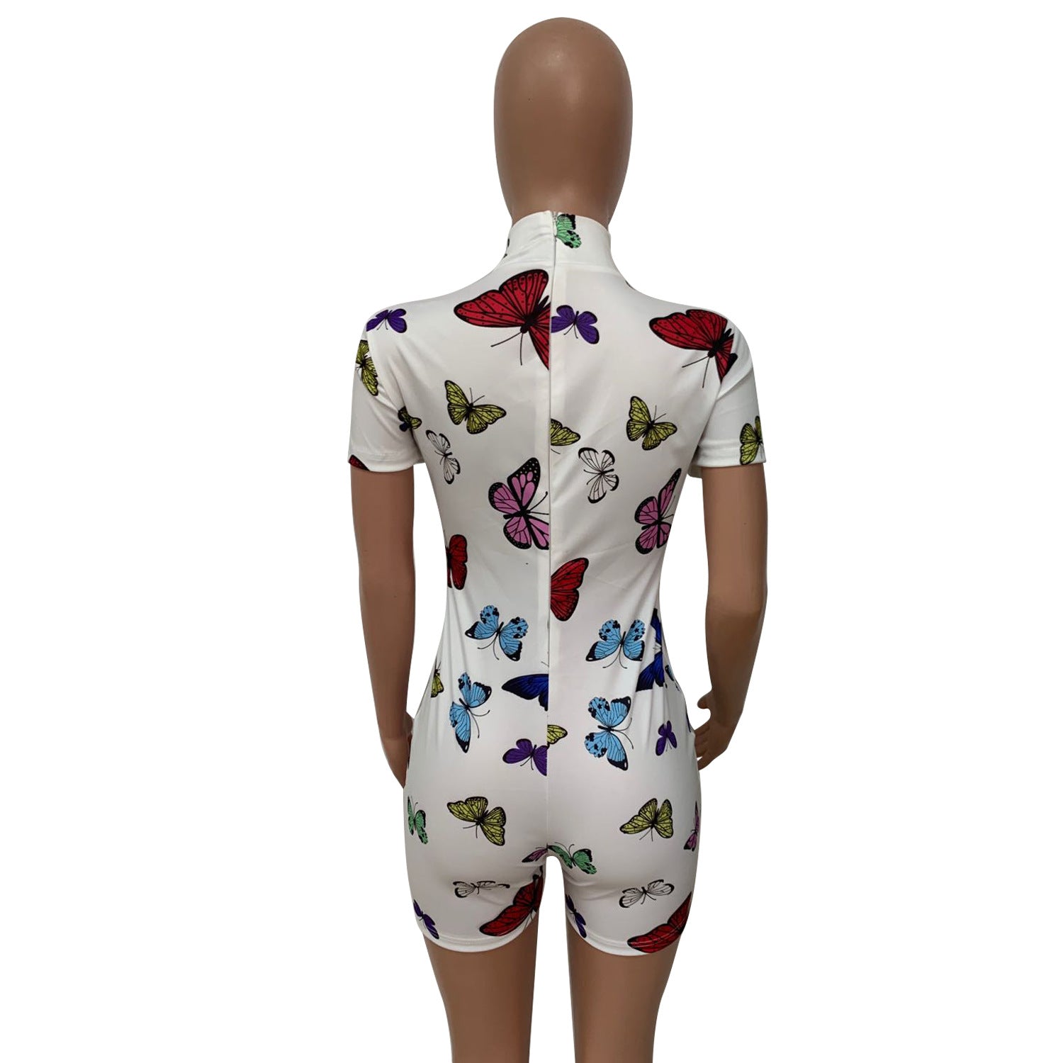 Butterfly Print Jumpsuit