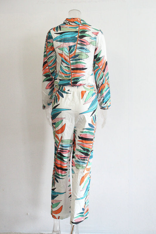 Printed jumpsuit - AllForU