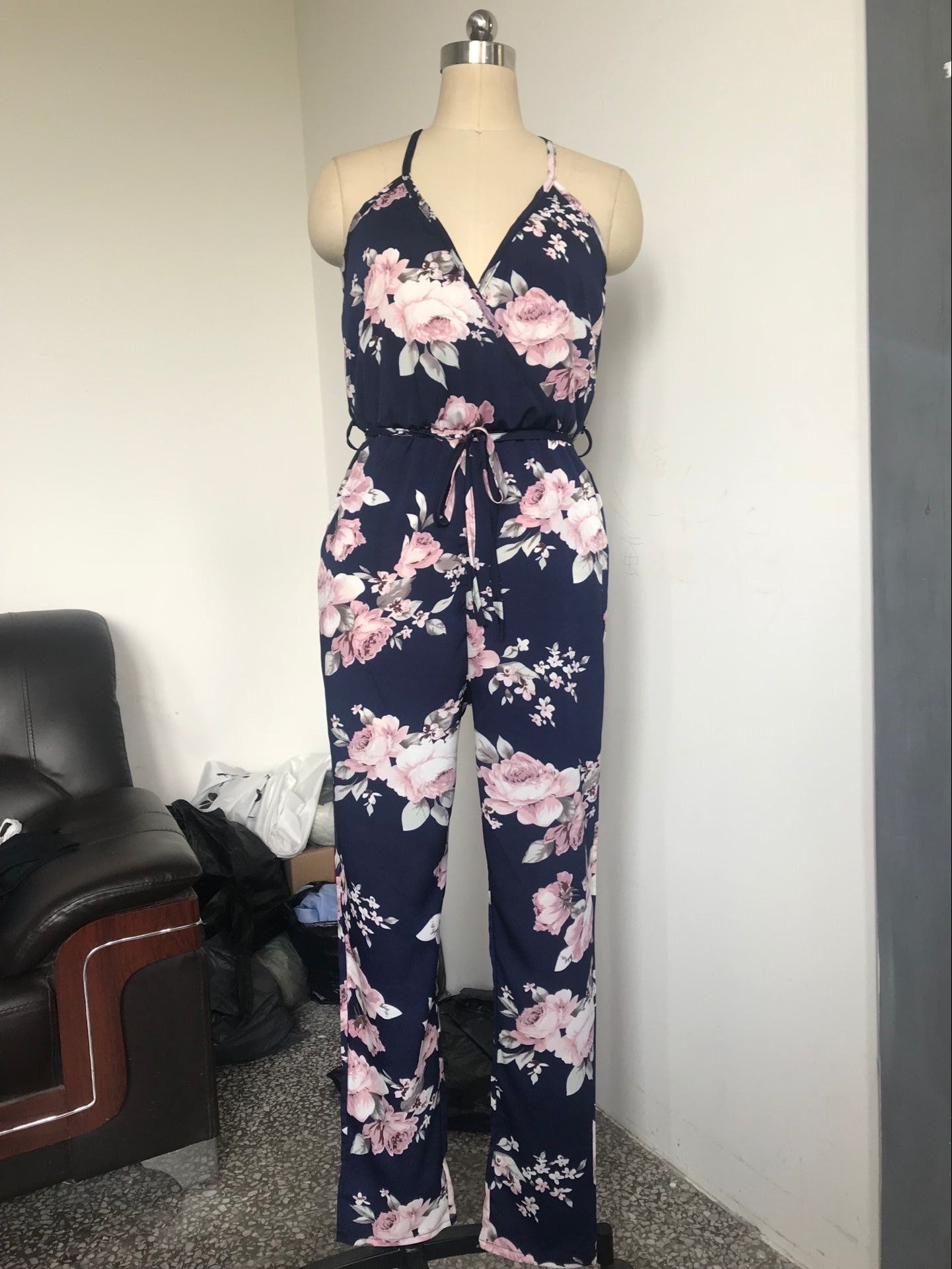 Printed jumpsuit - AllForU