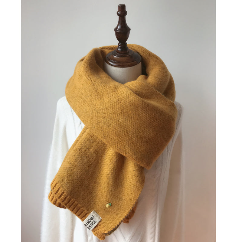 Shawl Accessories Cashmere Scarf Women Scarfs Winter - AllForU